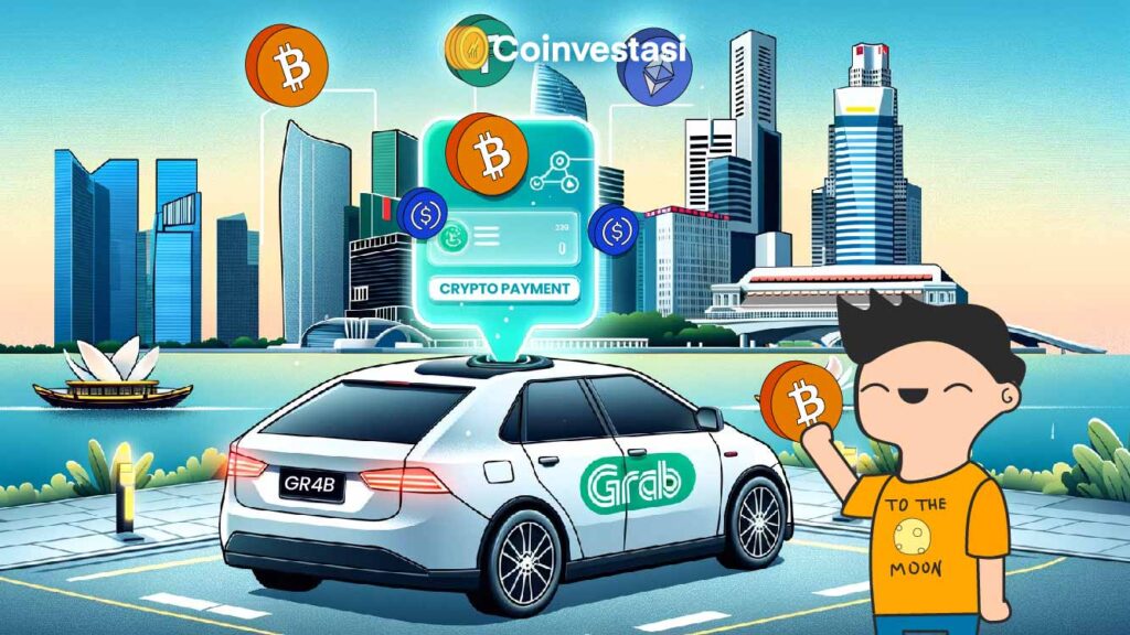 GRAB Singapura terima kripto