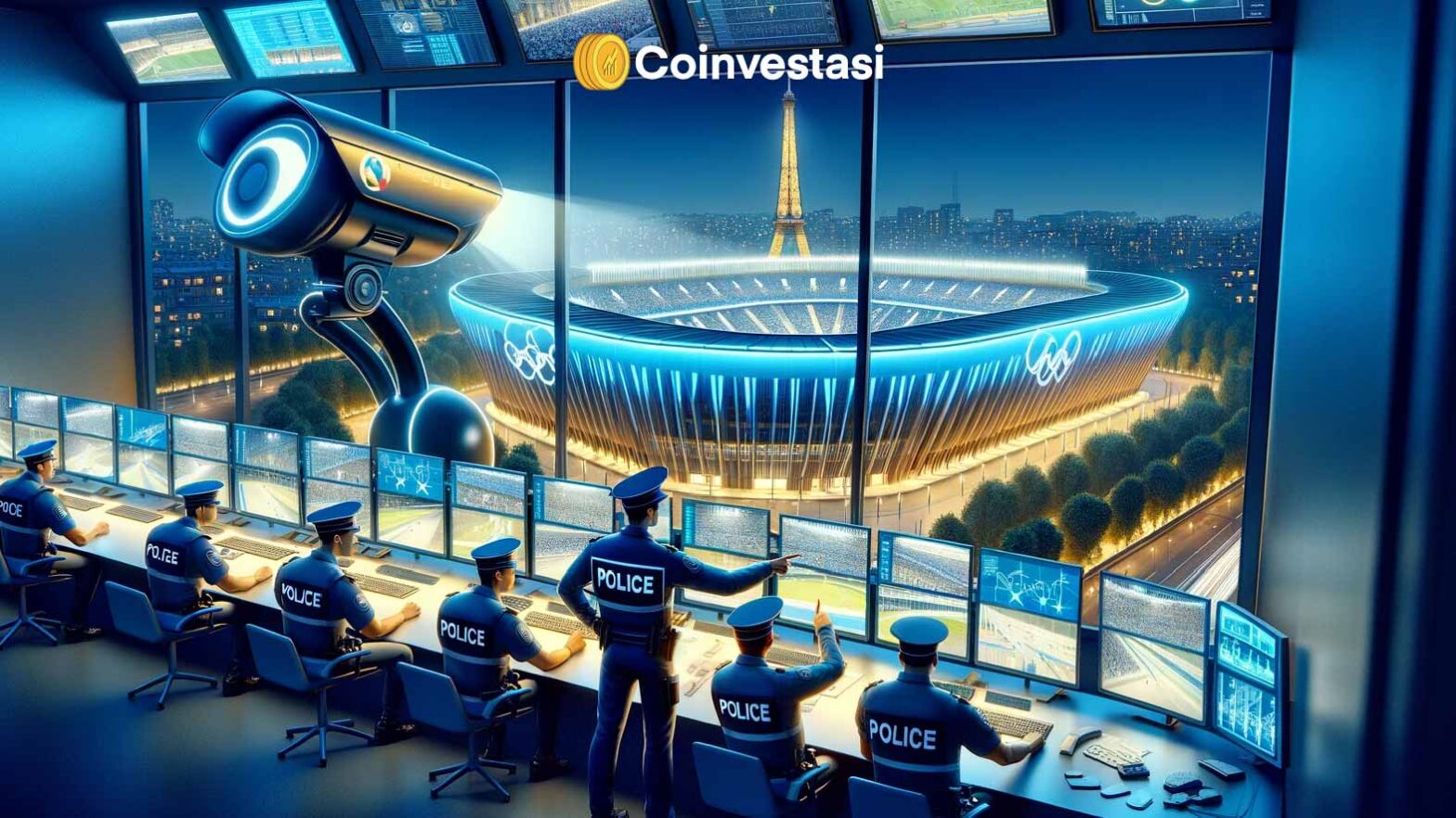 Uji kamera ai untuk olimpiade