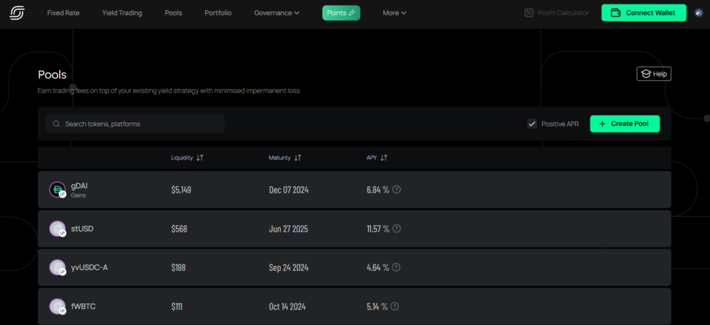 platform defi spectra finance