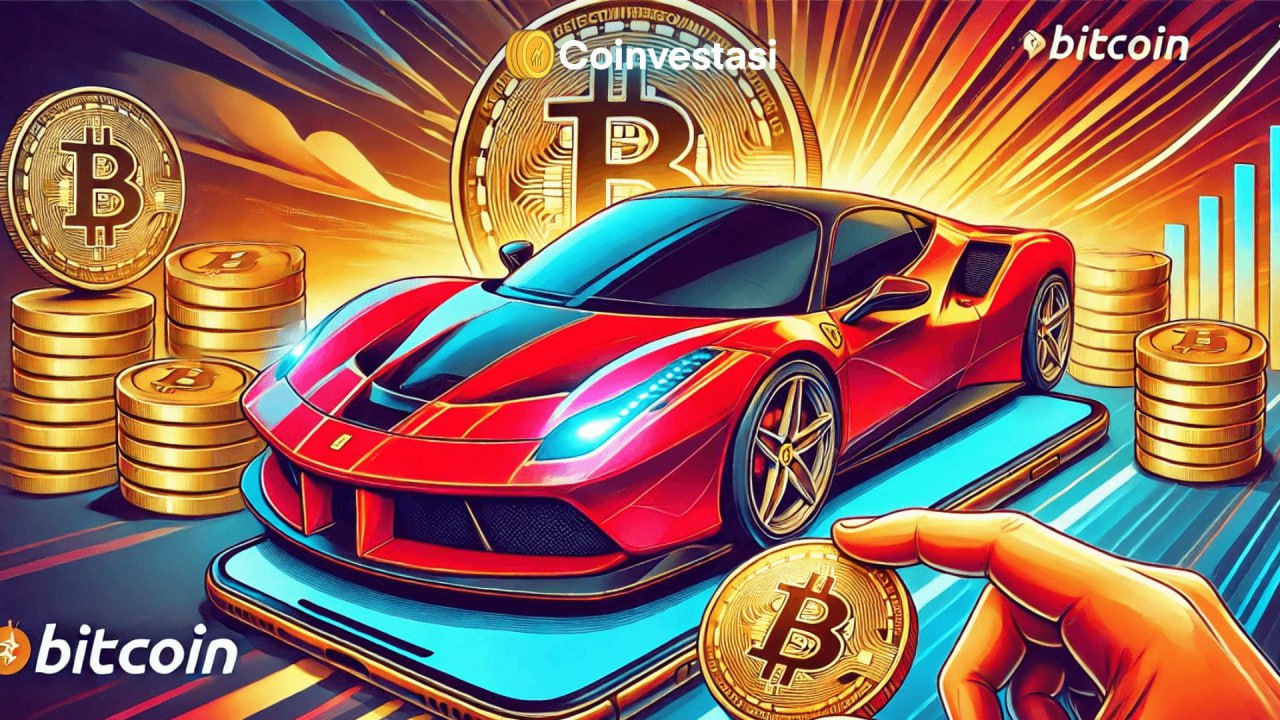beli ferrari pakai bitcoin
