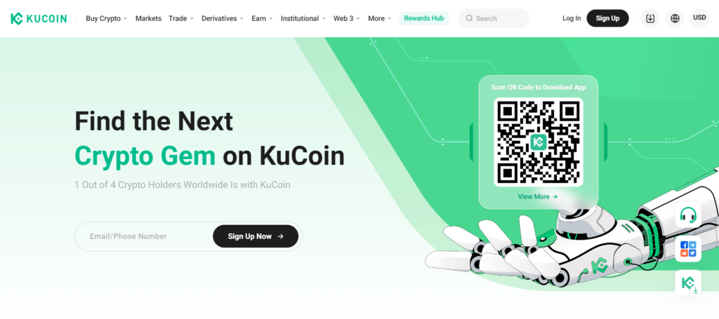 exchange kripto kucoin