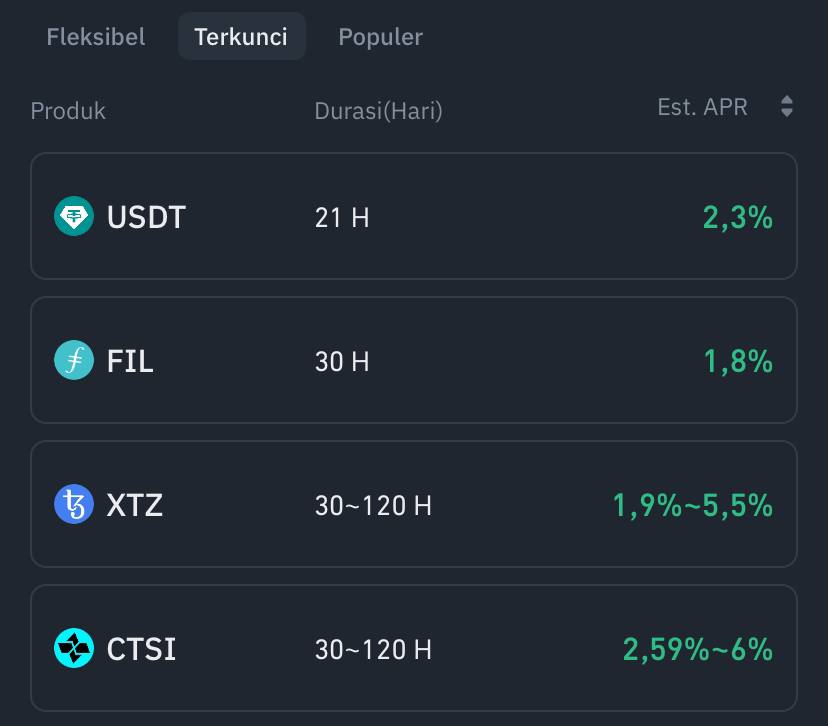 binance earn