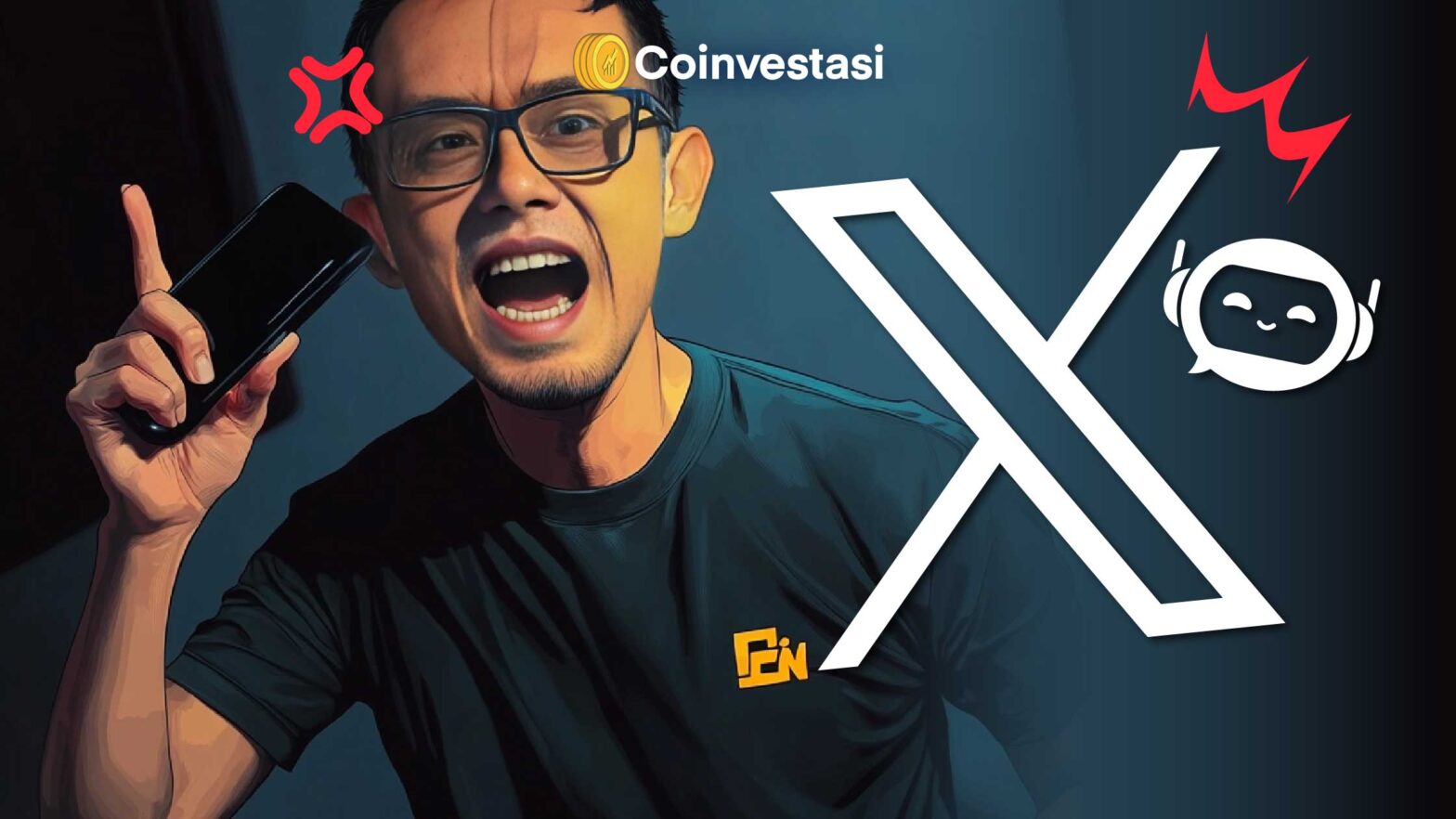 Changpeng Zhao Minta Elon Musk Blokir Semua Bot di X