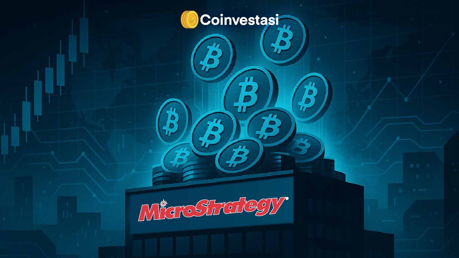Strategy Tambah Bitcoin Lagi, Kini Kuasai Hampir 3% dari Total Supply BTC