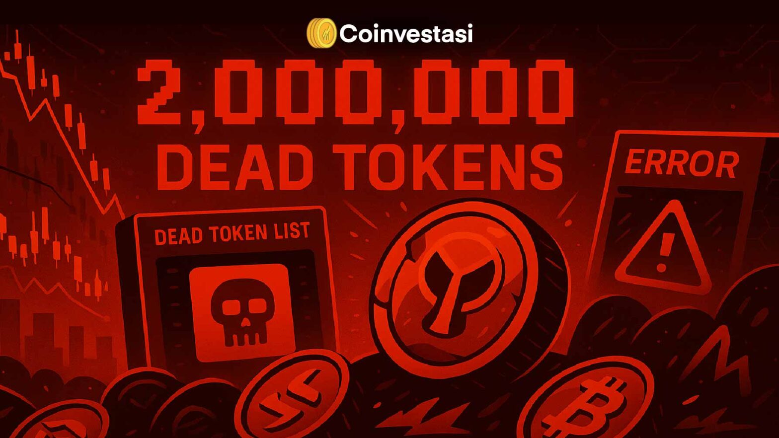 Hampir 2 Juta Token Kripto Dinyatakan Gagal di Q1 2025