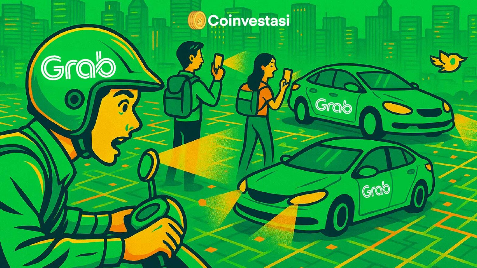 Grab Gandeng Natix untuk Kembangkan Teknologi Pemetaan DePIN