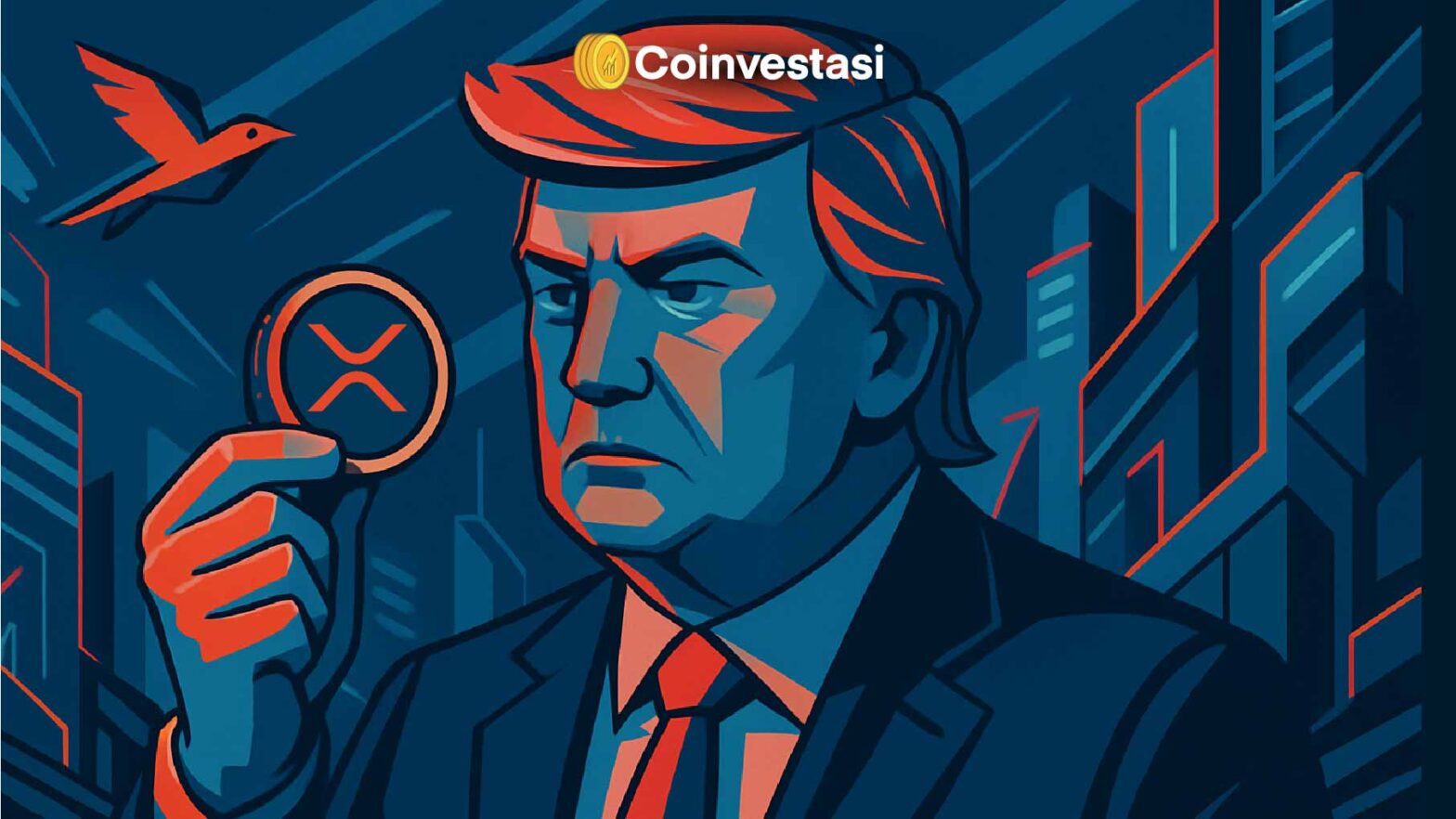 Laporan Ungkap Trump Dijebak untuk Hype XRP Jadi Aset Cadangan Kripto AS