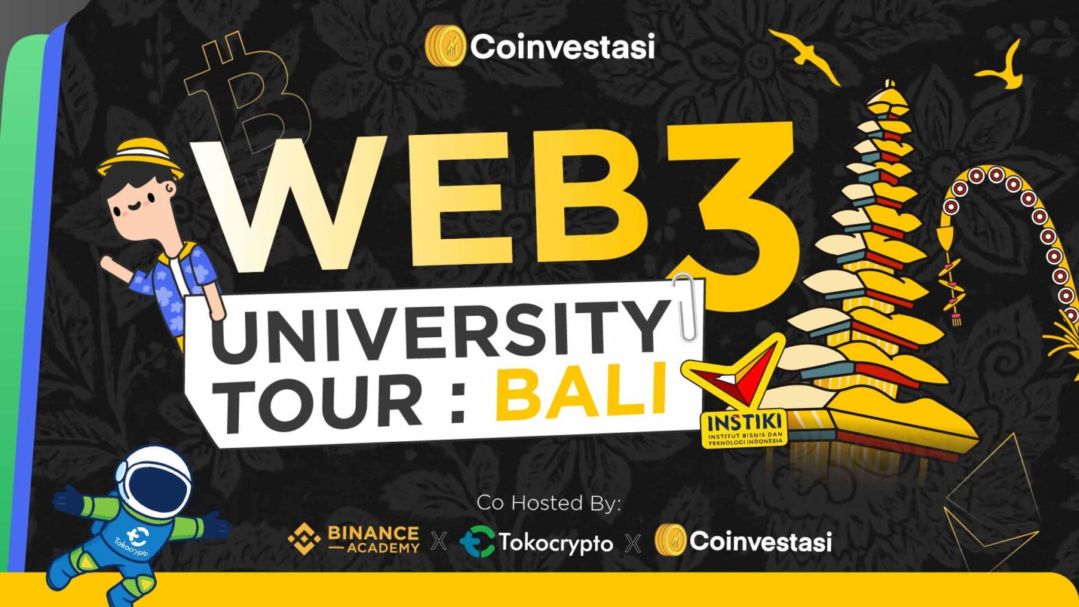 Tokocrypto dan Binance Academy Lanjutkan Misi Edukasi Web3 dengan Gelar Web3 University Tour di Bali