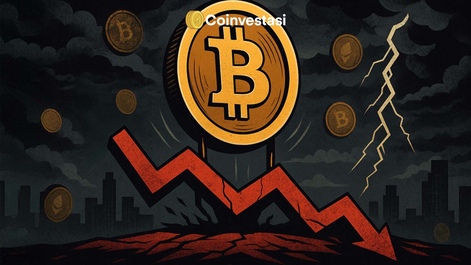 Bitcoin Jatuh ke US$112.000, Ini Penyebabnya